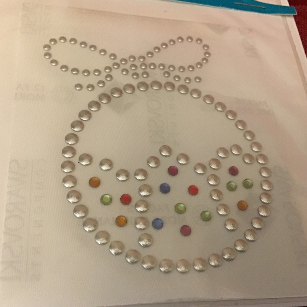 Swarovski Austrian Crystal Iron On Motif